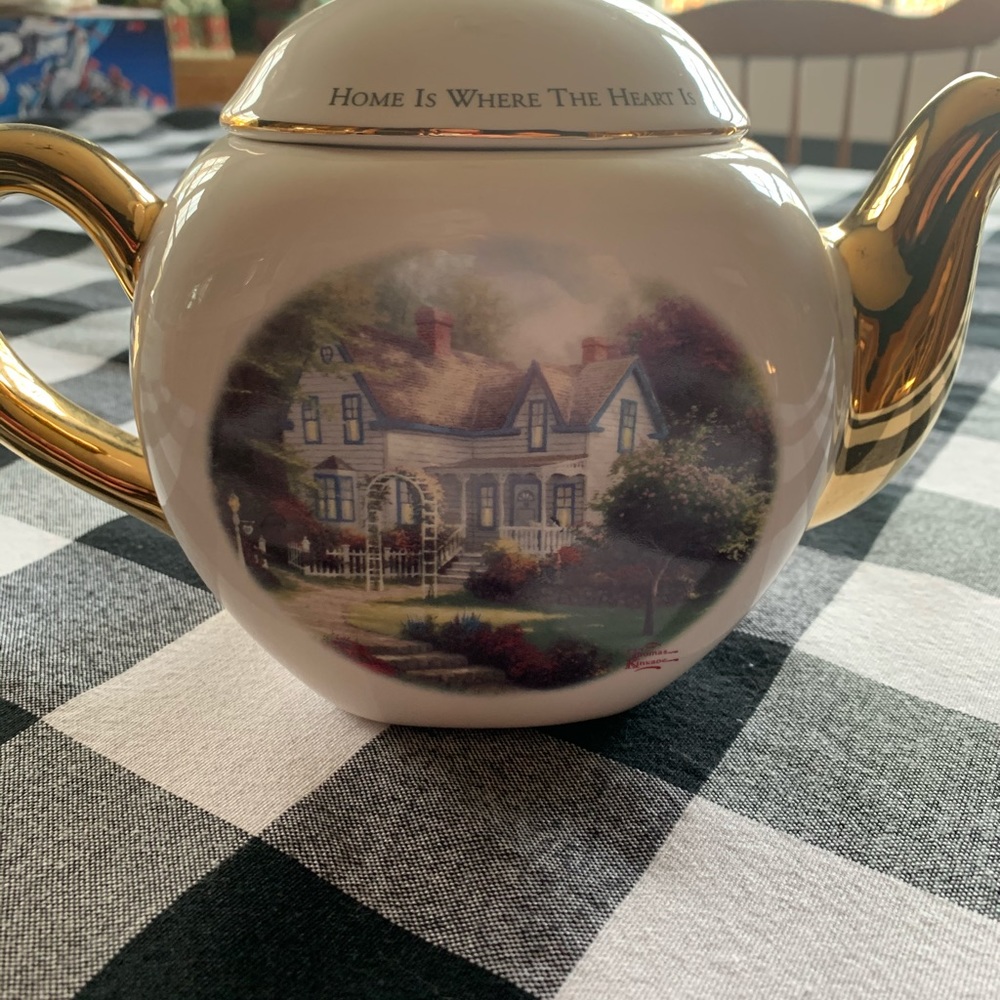 Thomas Kinkade teapot,$10 - Picture 2 of 3